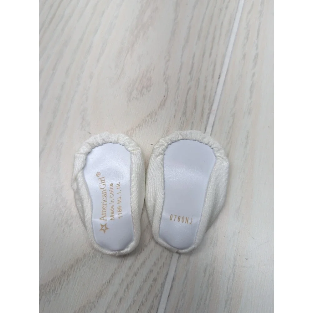American Girl Joss Surf Swim Set Sandals white TODAY gymnastics slippers shoes